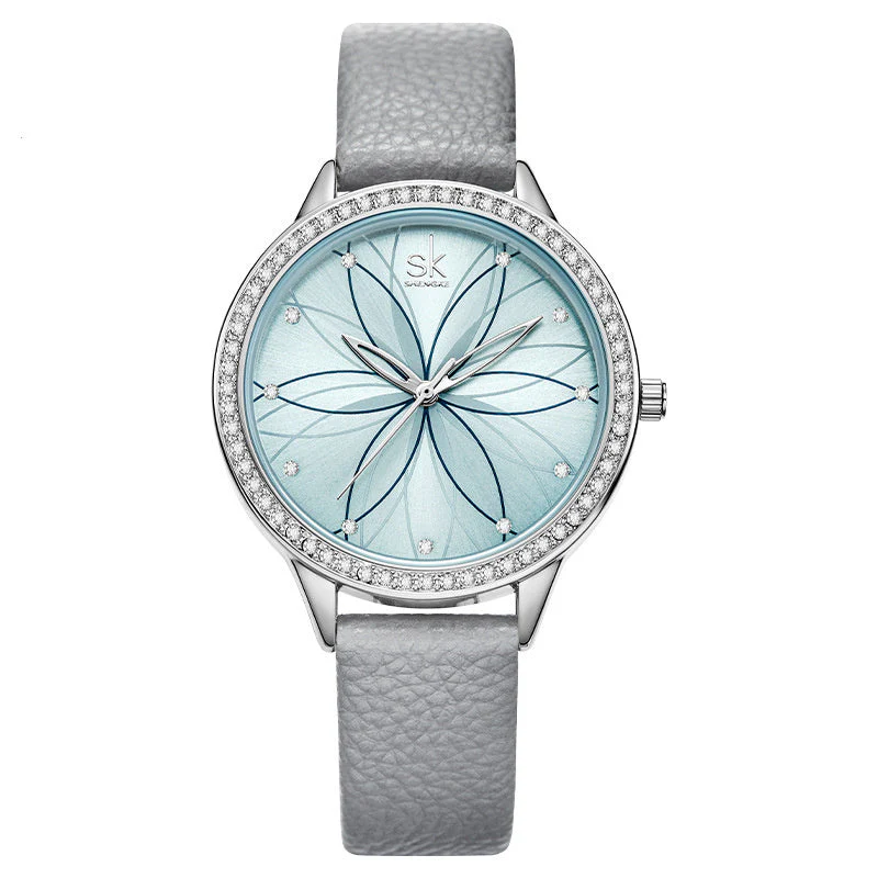 December Creative Petal Watch Belt Quartz Lady Watch - Image 3