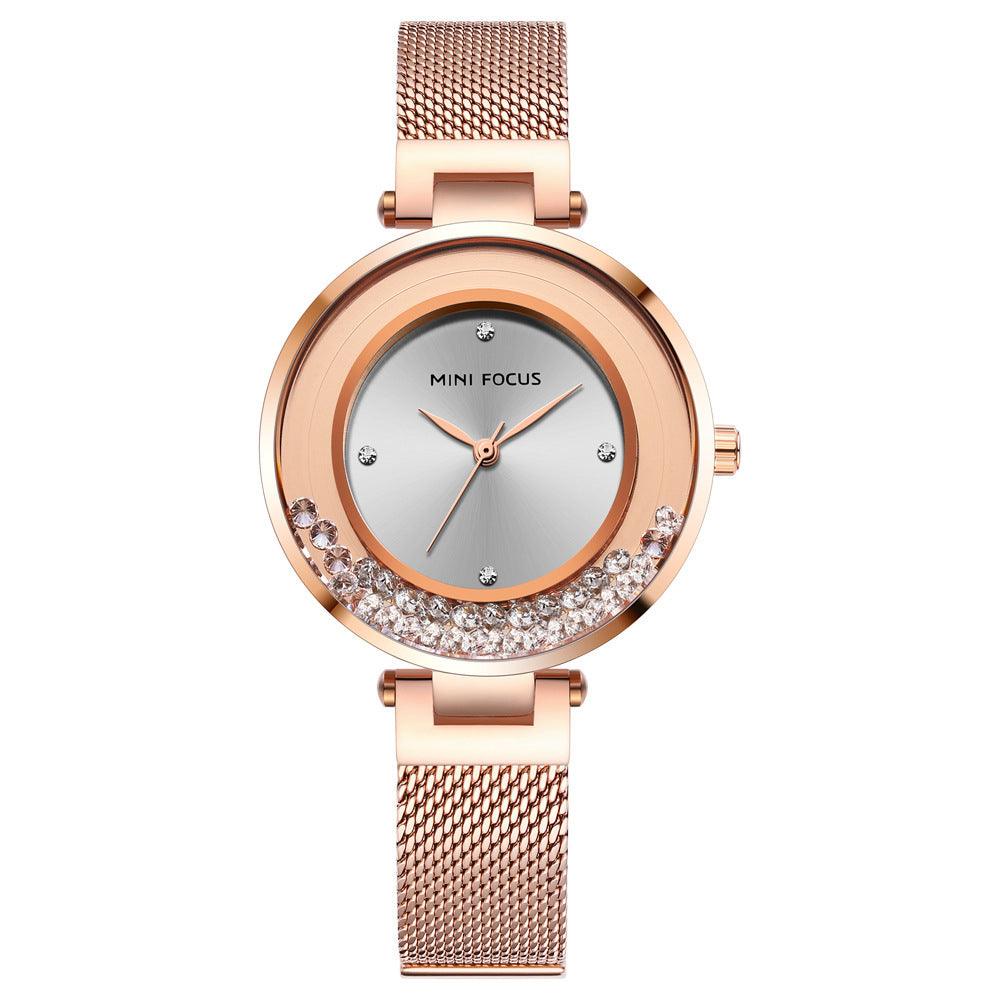 Diamond Waterproof Small Dial Watch - Image 3