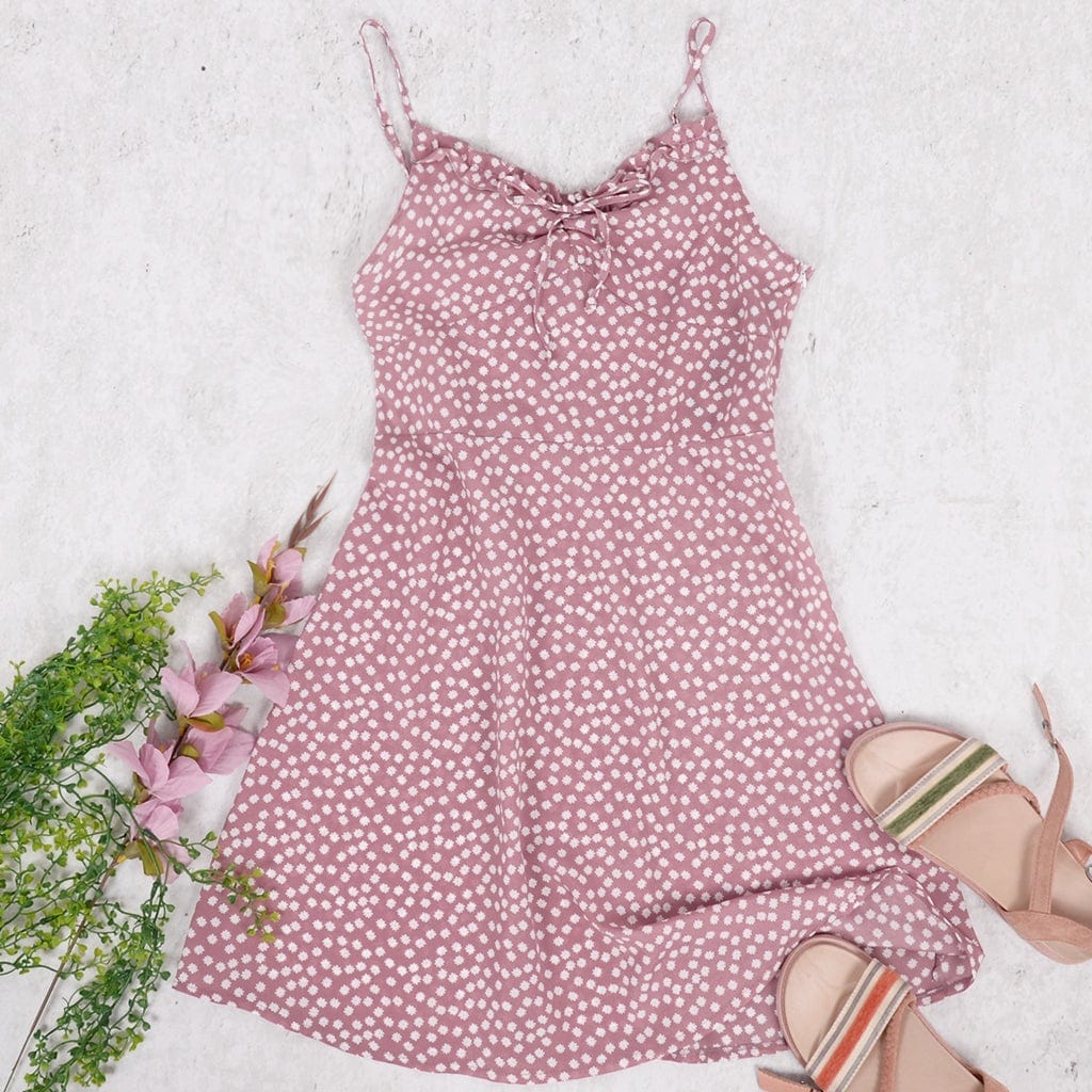 Ditsy Floral Print Summer Dress - Image 5