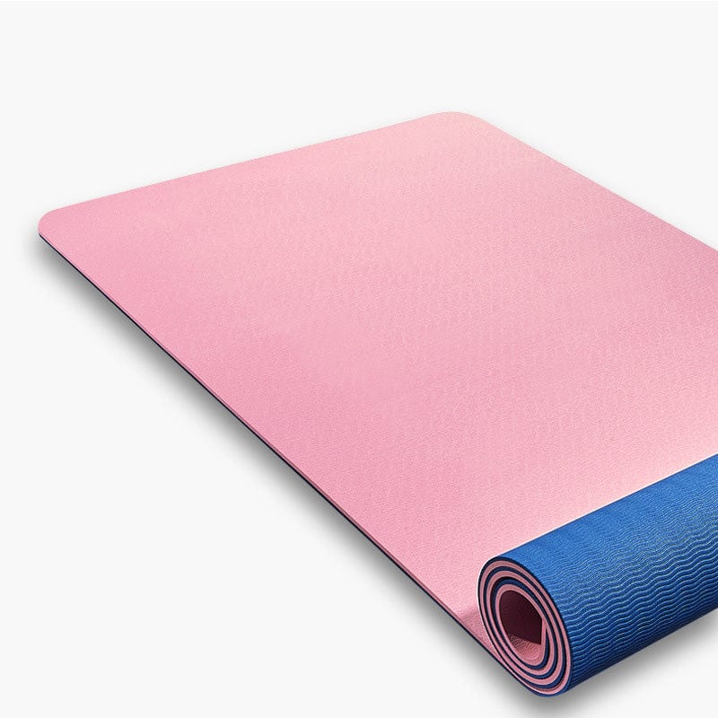 Double Sided Colorful Thick Yoga & Fitness Mat- 61cm - Image 5