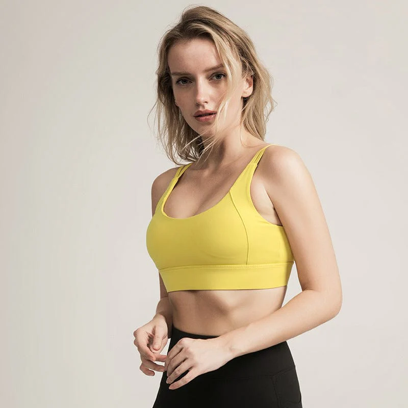 Double Strap Twist Back Sports Bra - Image 14