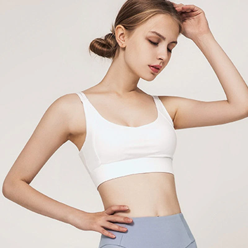 Double Strap Twist Back Sports Bra - Image 4