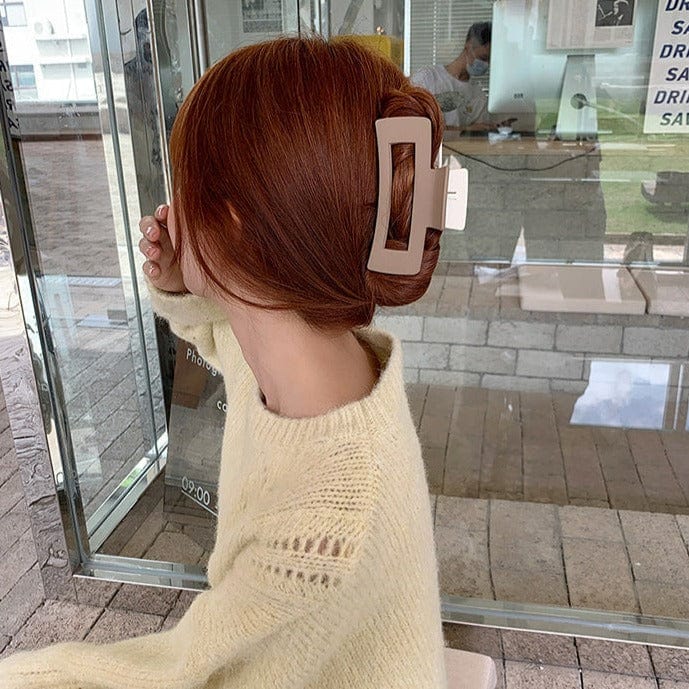 Dual Colored Jumbo Acrylic Hair Claw - Image 6
