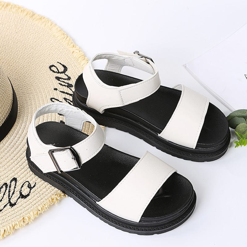 Dual Straps Platform Sandal - Image 27