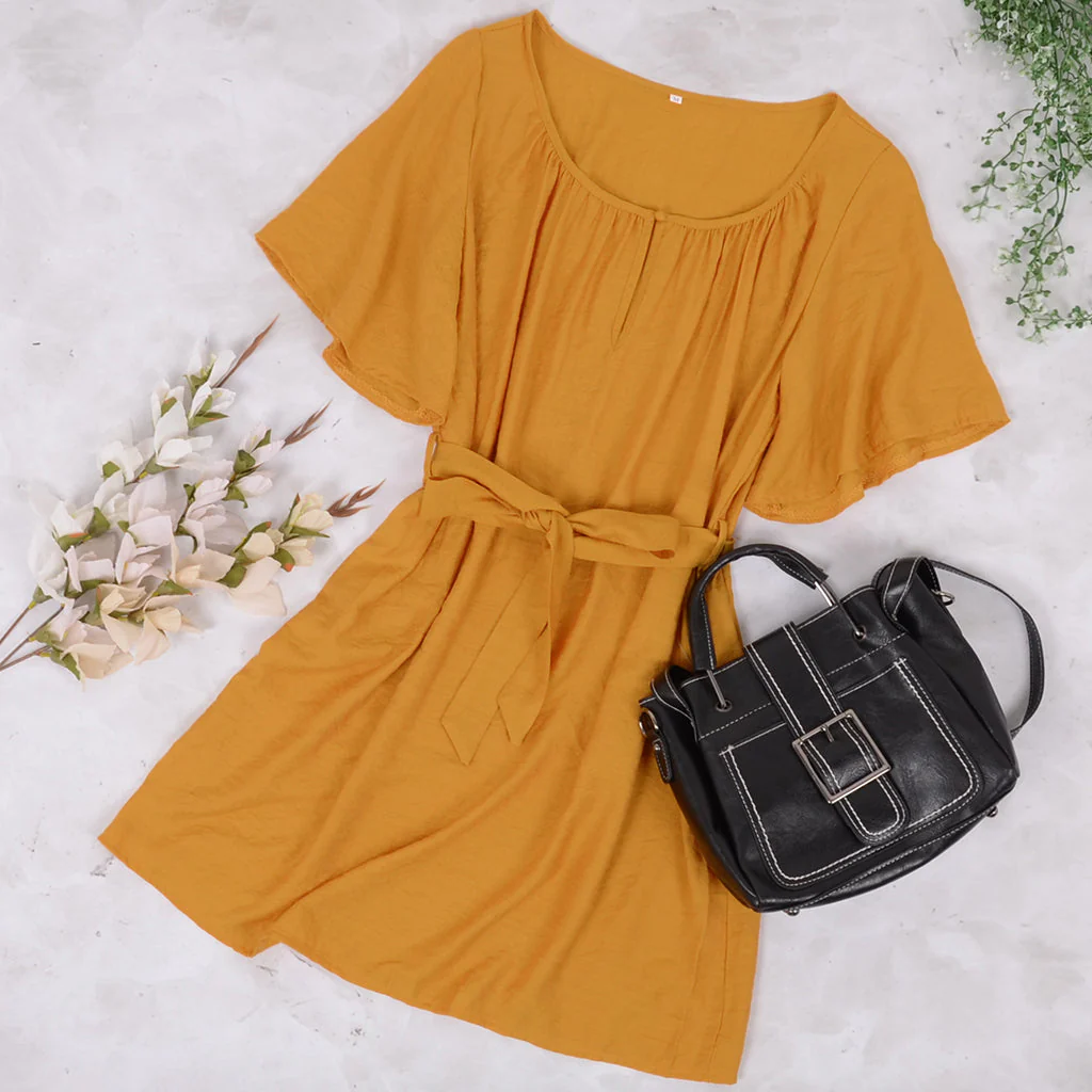 Easy Breezy Flared Sleeve Dress - Image 12