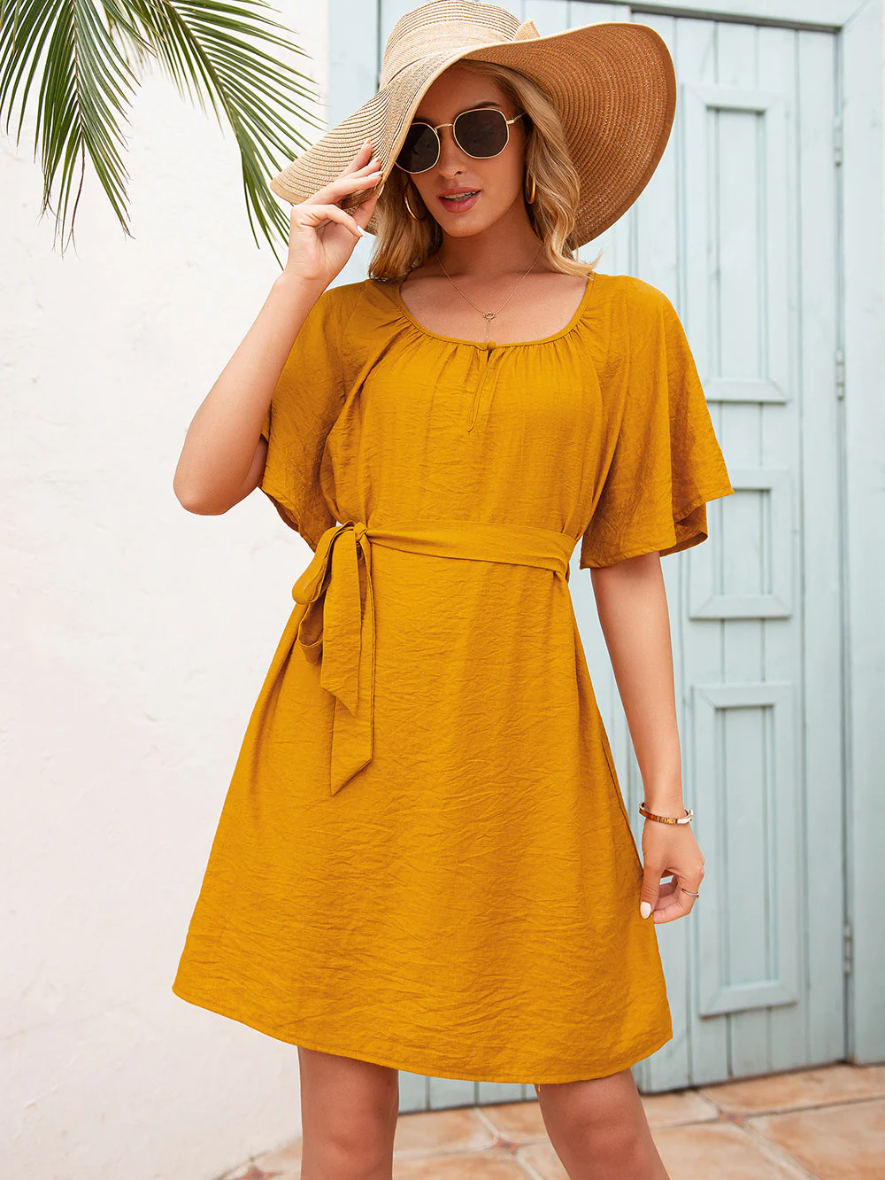 Easy Breezy Flared Sleeve Dress - Image 13