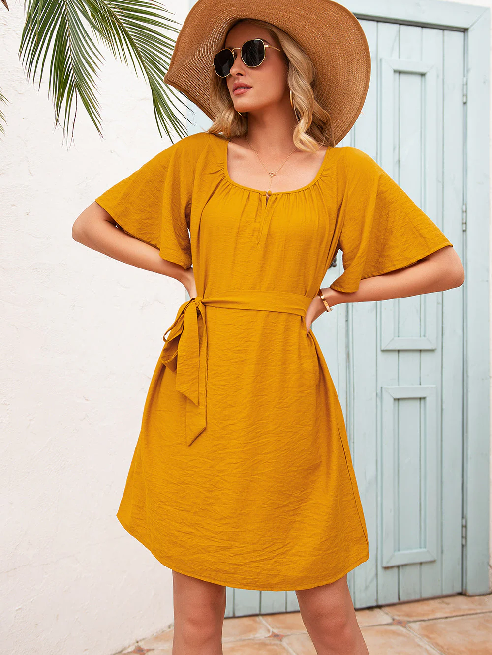 Easy Breezy Flared Sleeve Dress - Image 14