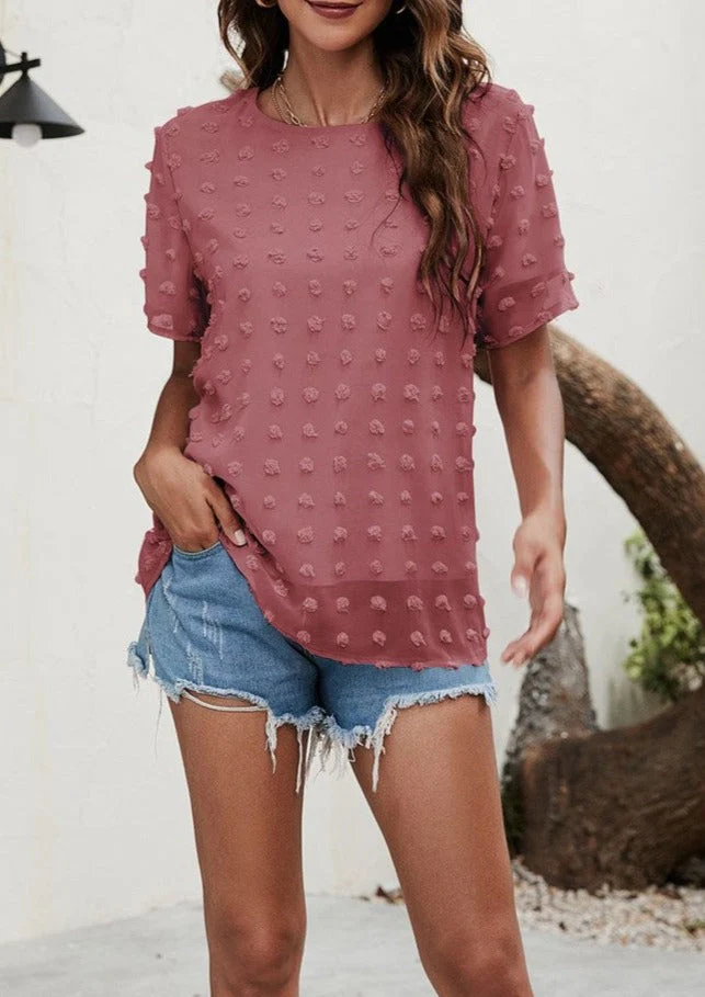 Easy Everyday Clip Dot Blouse - Image 10