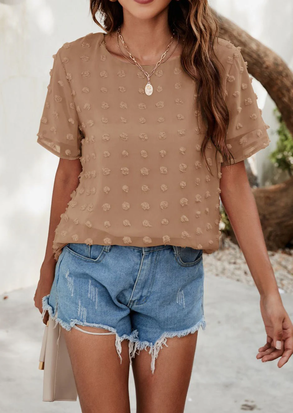 Easy Everyday Clip Dot Blouse - Image 26