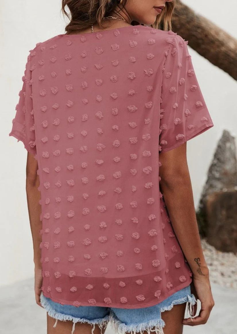Easy Everyday Clip Dot Blouse - Image 9