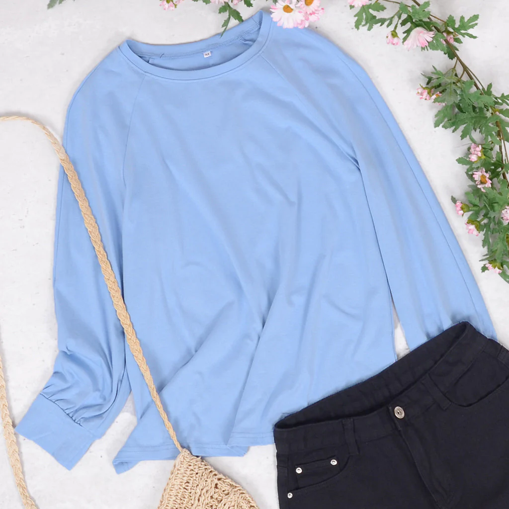 Easy Round Neck Long Sleeve - Image 4
