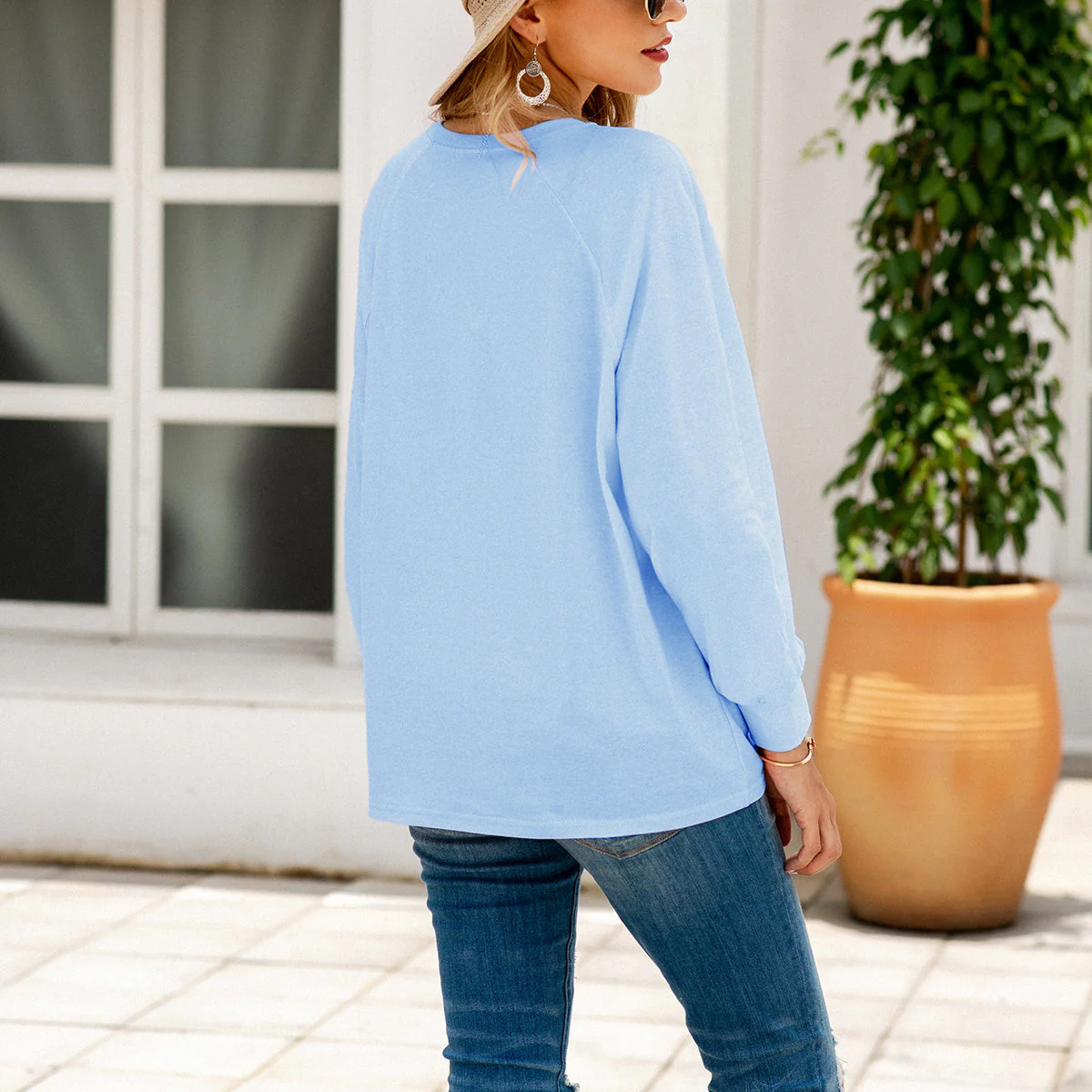 Easy Round Neck Long Sleeve - Image 5