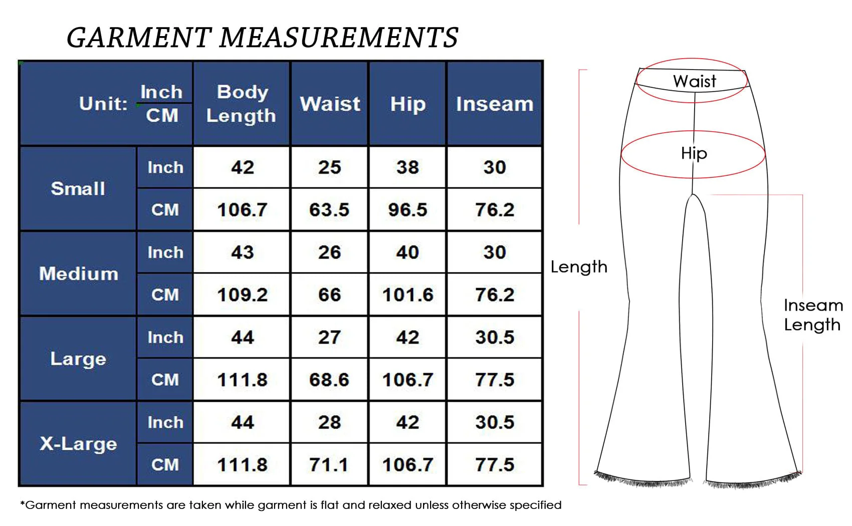 Elastic Waist Distressed Flared Long Bell Bottom Denim Jeans - Image 20