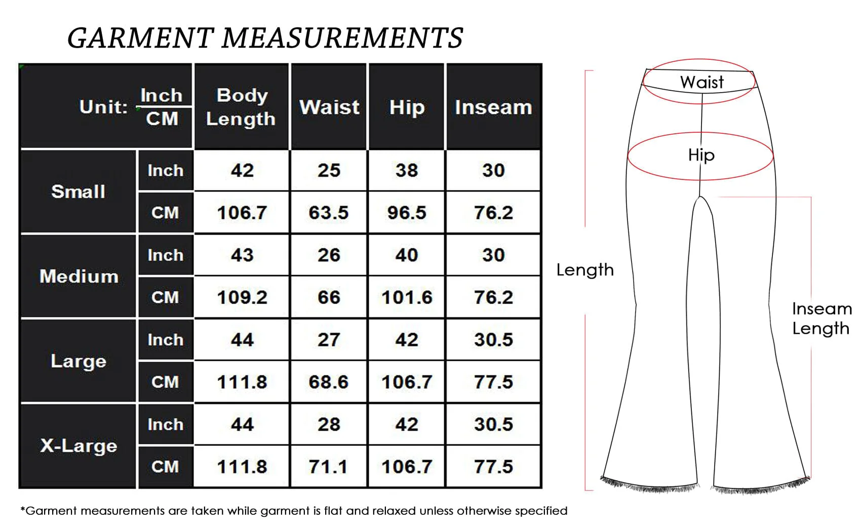 Elastic Waist Distressed Flared Long Bell Bottom Denim Jeans - Image 7