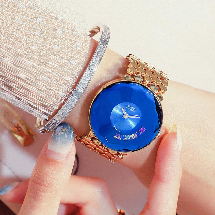 Electroplating Watch Stainless Steel Quartz European Beauty - Image 4