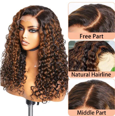 European And American Ladies Front Lace Synthetic Wigs - Image 10