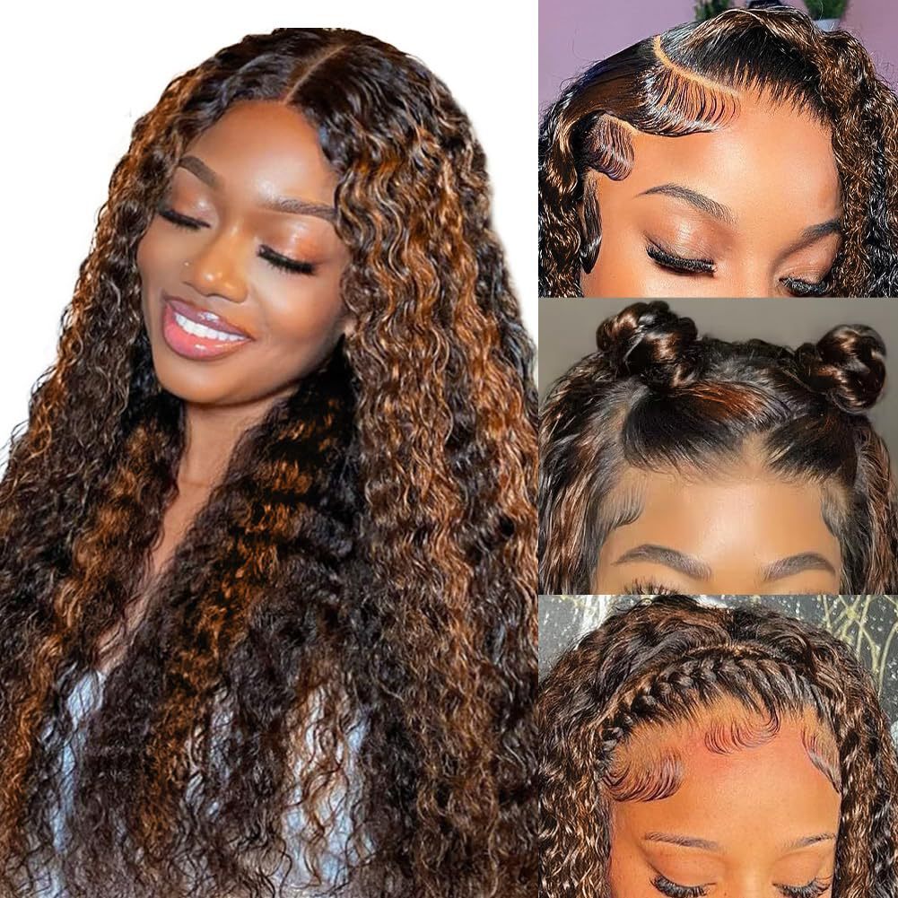 European And American Ladies Front Lace Synthetic Wigs - Image 7