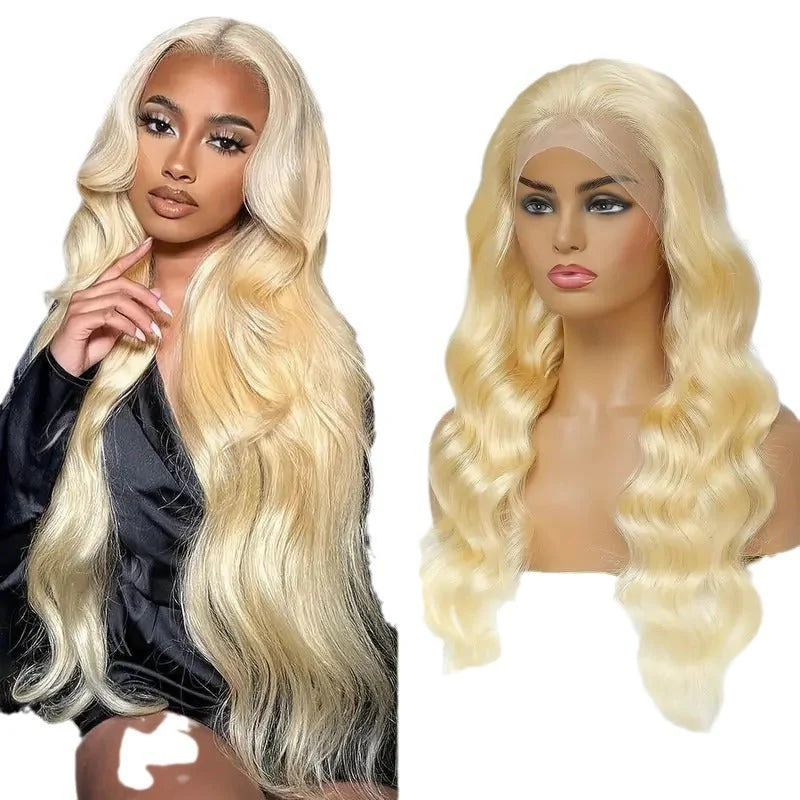 European And American Style Lace Full Head Synthetic Wig - Image 4