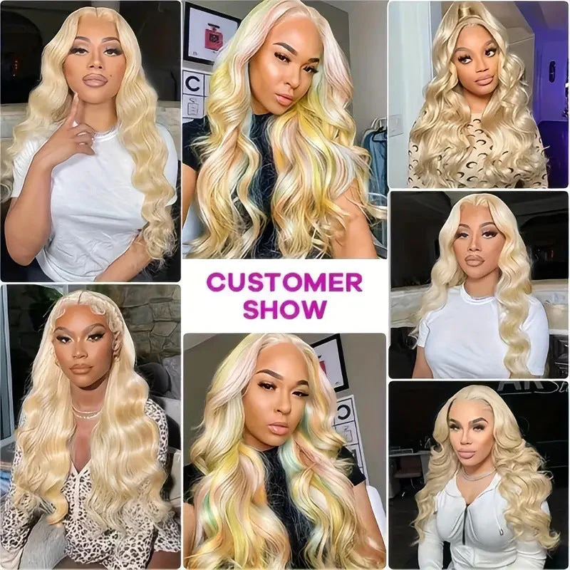 European And American Style Lace Full Head Synthetic Wig - Image 6