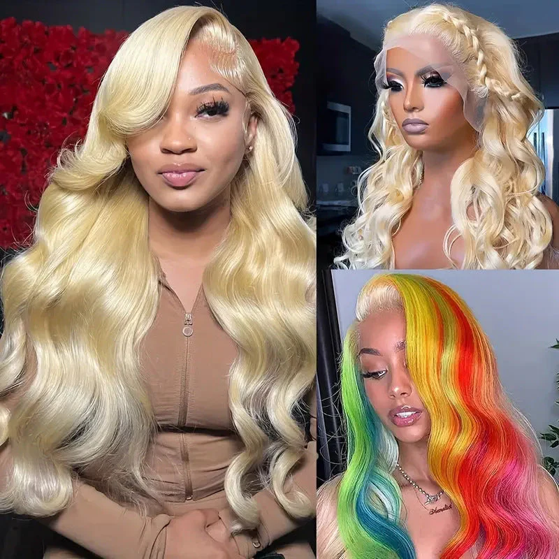 European And American Style Lace Full Head Synthetic Wig - Image 9