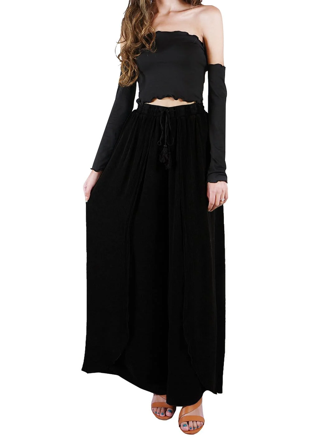 Everyday Palazzo High Waist Summer Day Pant - Image 13