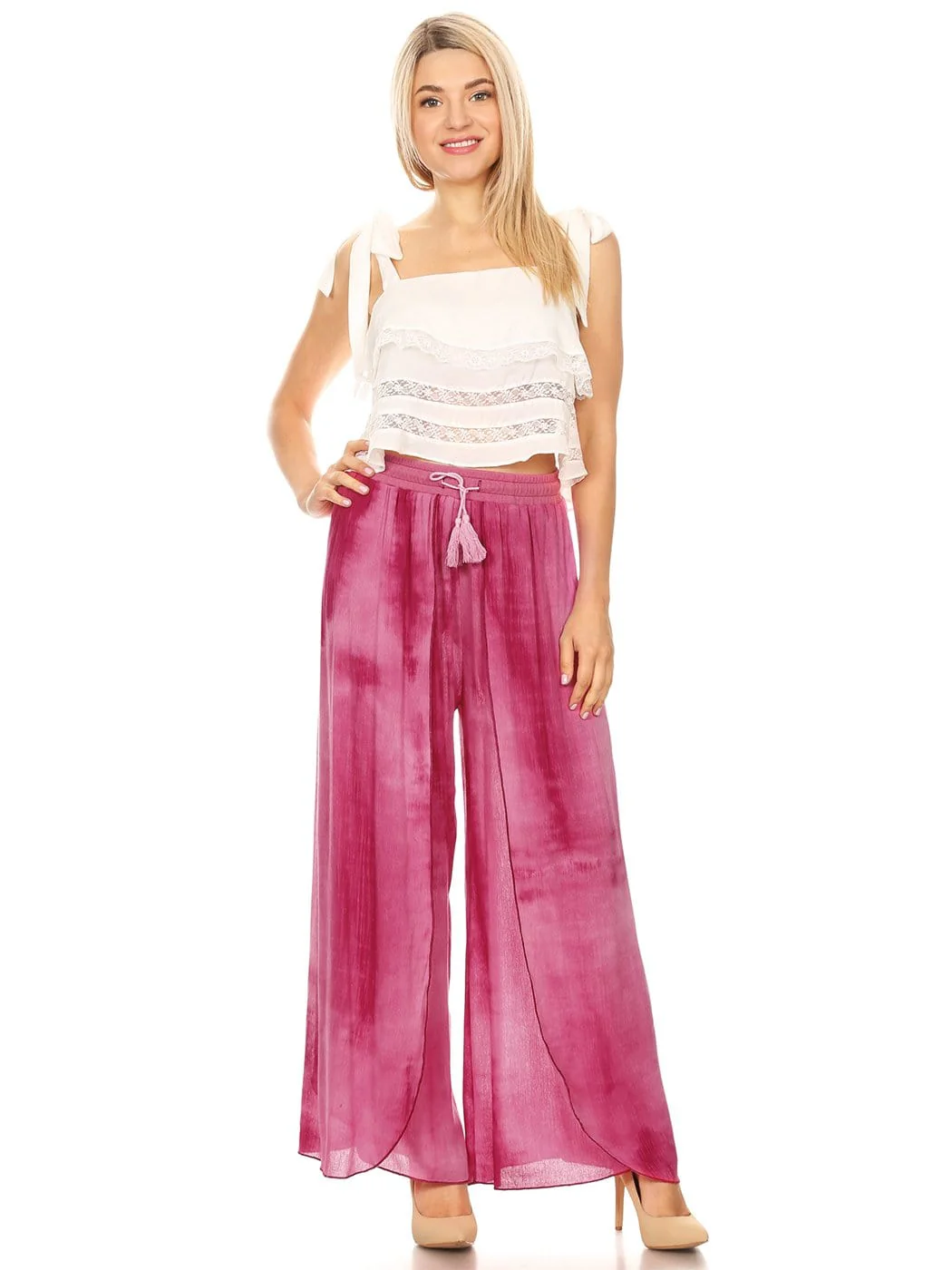 Everyday Palazzo High Waist Summer Day Pant - Image 21