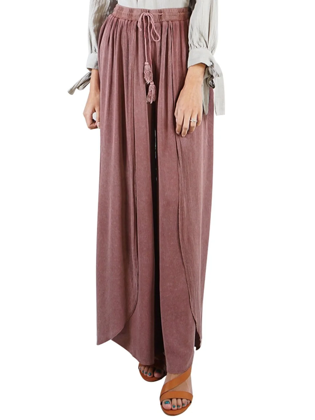 Everyday Palazzo High Waist Summer Day Pant - Image 29