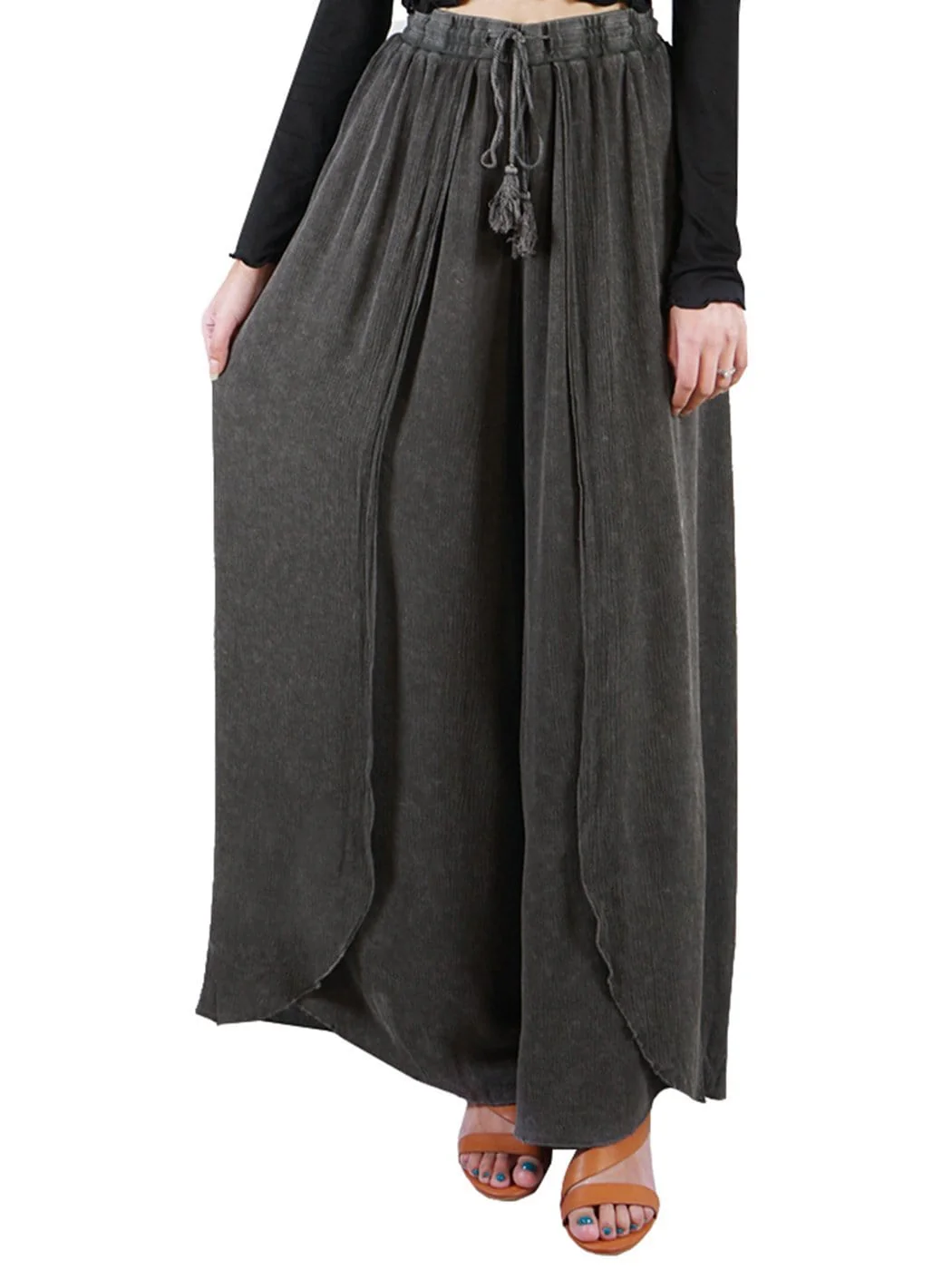 Everyday Palazzo High Waist Summer Day Pant - Image 3