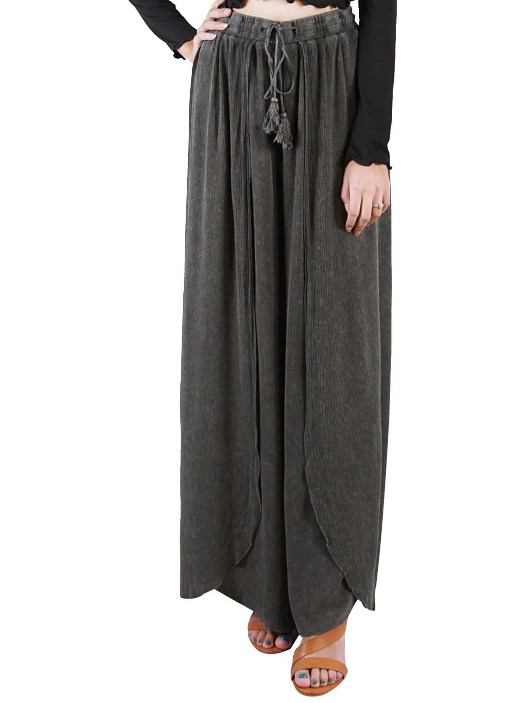 Everyday Palazzo High Waist Summer Day Pant - Image 5