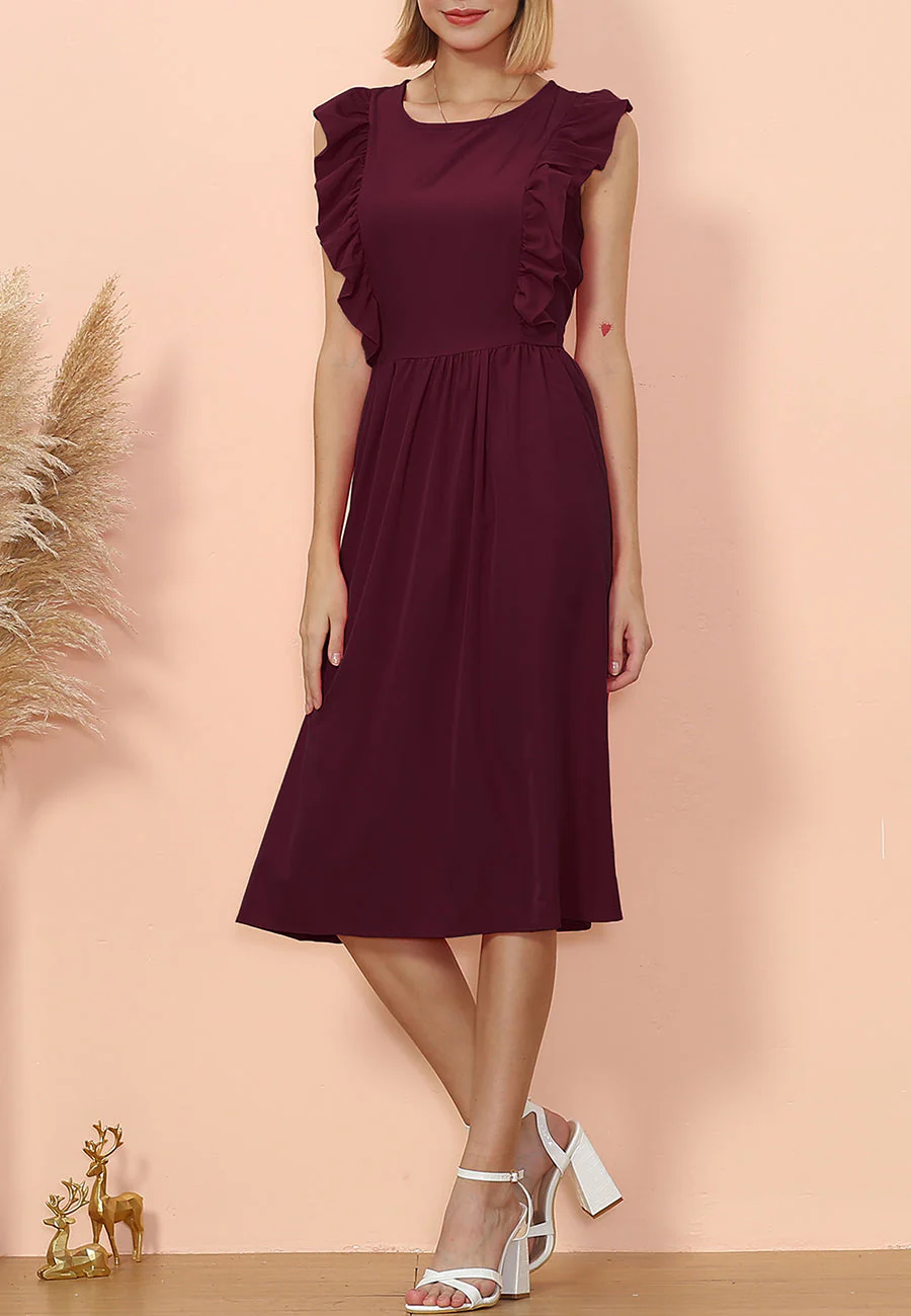 Everyday Ruffle Dress - Image 10