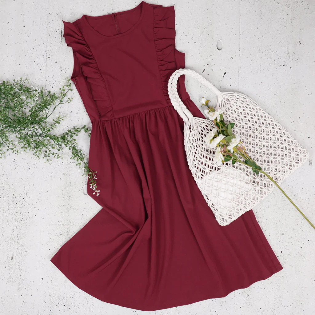 Everyday Ruffle Dress - Image 11