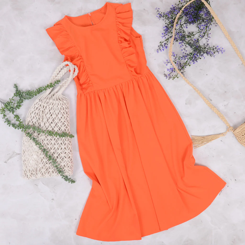 Everyday Ruffle Dress - Image 19