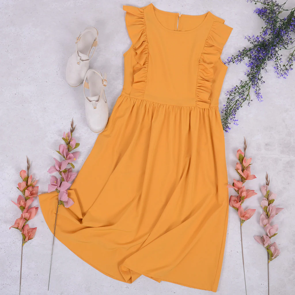 Everyday Ruffle Dress - Image 25