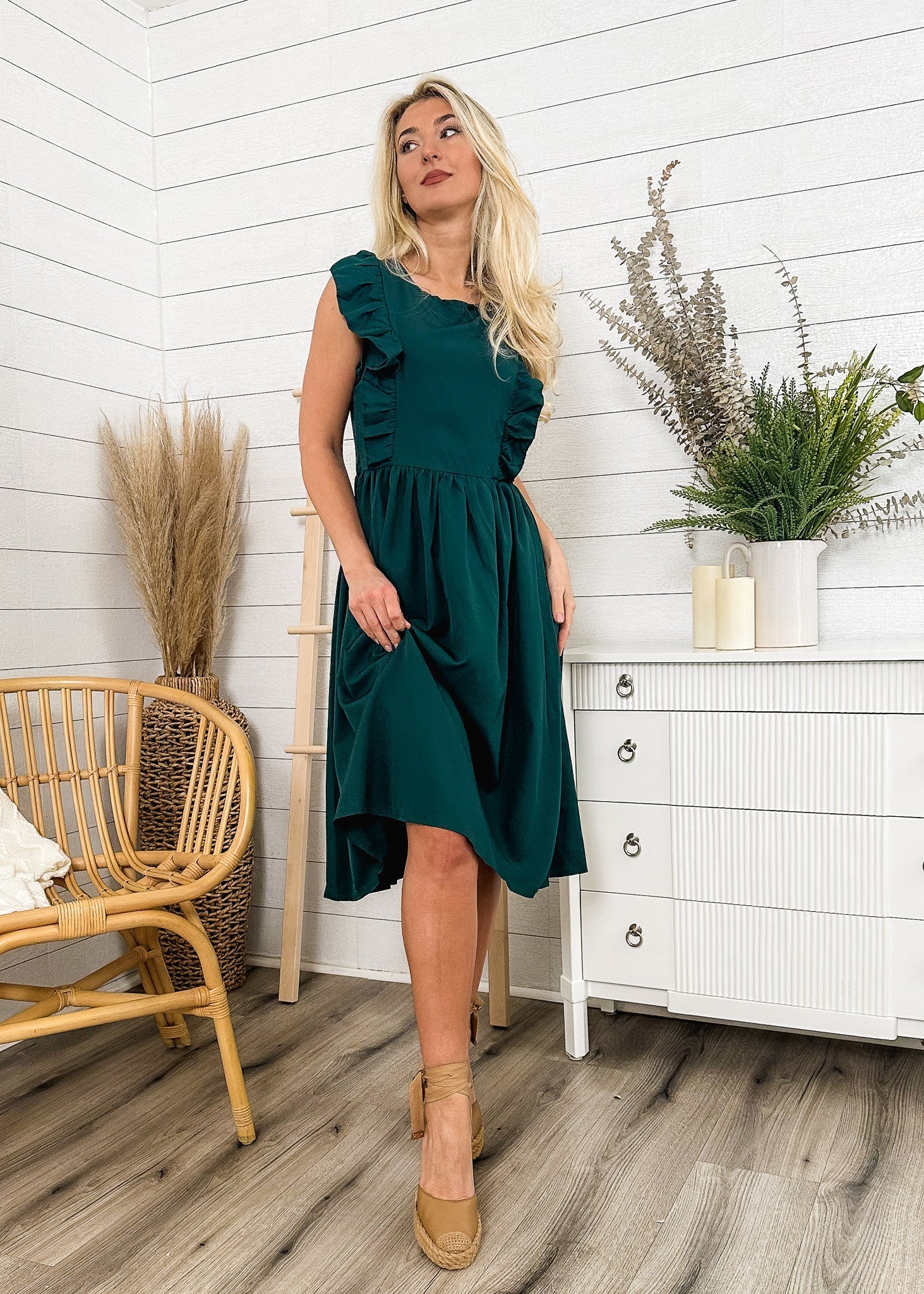 Everyday Ruffle Dress - Image 3