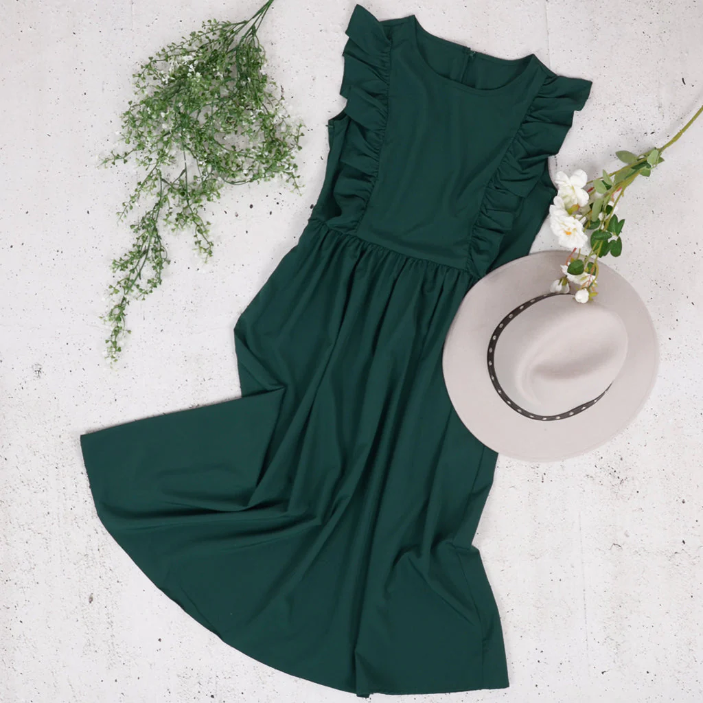 Everyday Ruffle Dress - Image 7