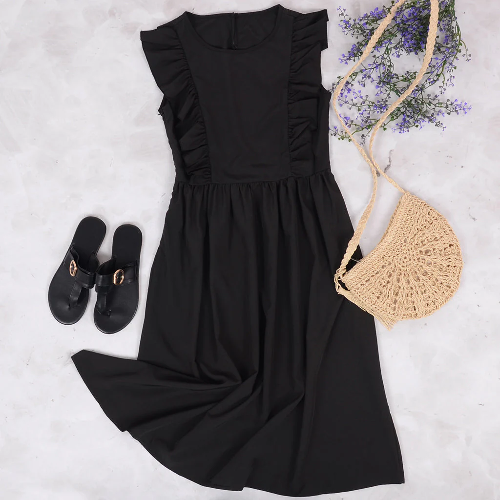 Everyday Ruffle Dress - Image 9