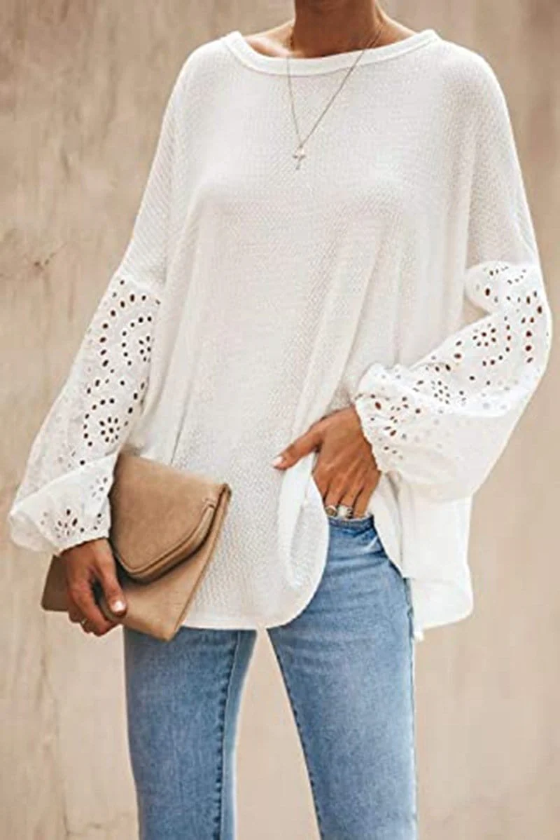 Eyelet Lounge Summer Tunic - Image 11