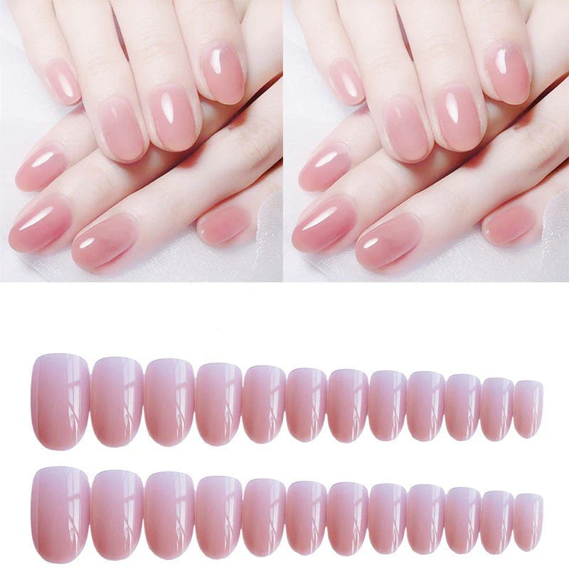 Fake nails can be taken with long and short styles - Image 4