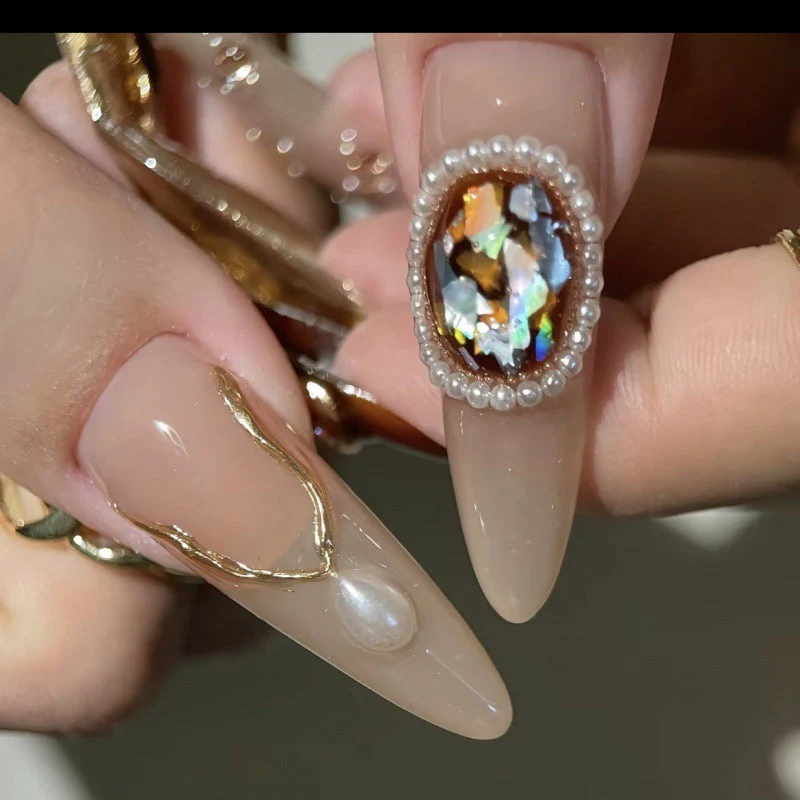 Fake Nails Gem Baroque Advanced Sense - Image 9