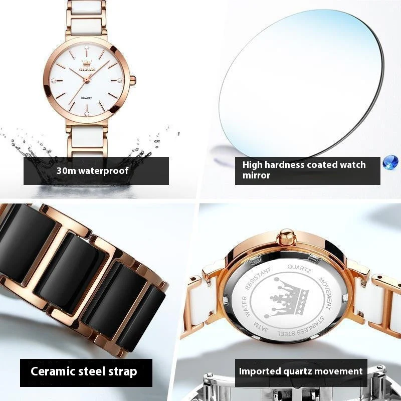 Fashionable Waterproof Original Quartz Movement Niche High-end Watch - Image 2