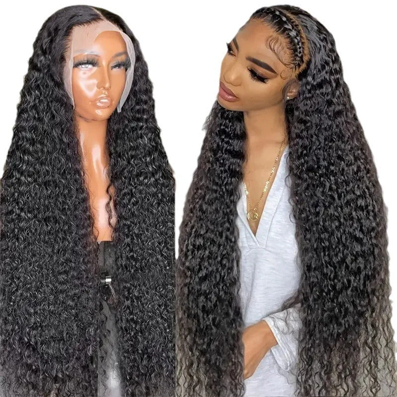 Fashionable Wine Red Curly Hair Wig - Image 5
