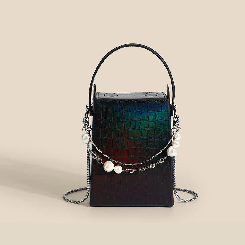 Mini Square Messenger Handbag - Image 10