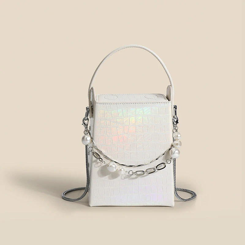 Mini Square Messenger Handbag - Image 12