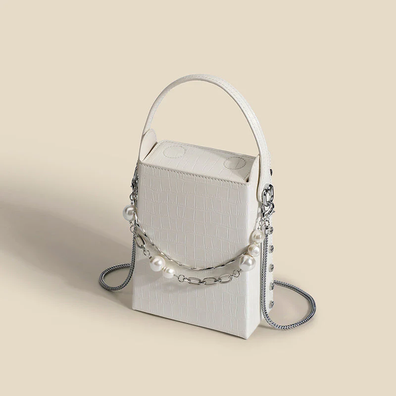 Mini Square Messenger Handbag - Image 13