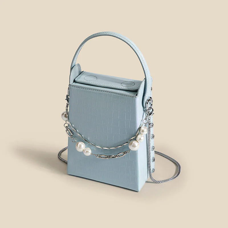 Mini Square Messenger Handbag - Image 15