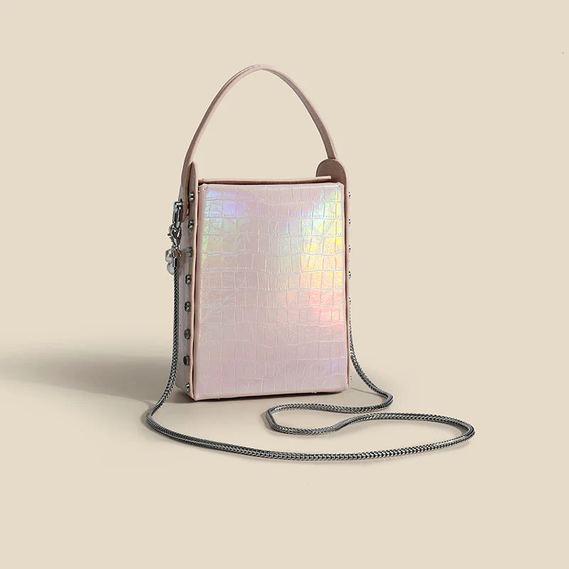 Mini Square Messenger Handbag - Image 2