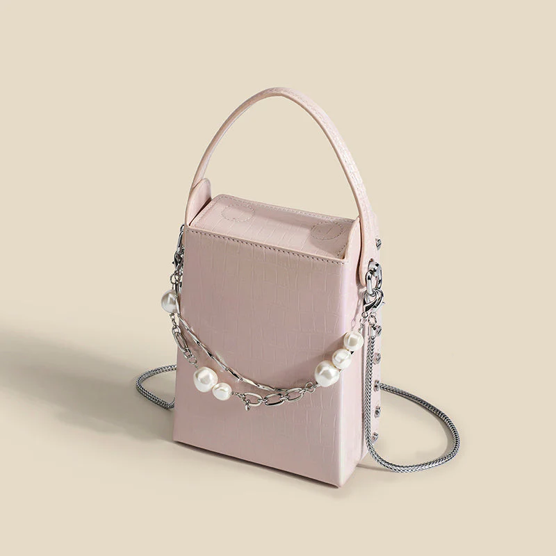 Mini Square Messenger Handbag - Image 3