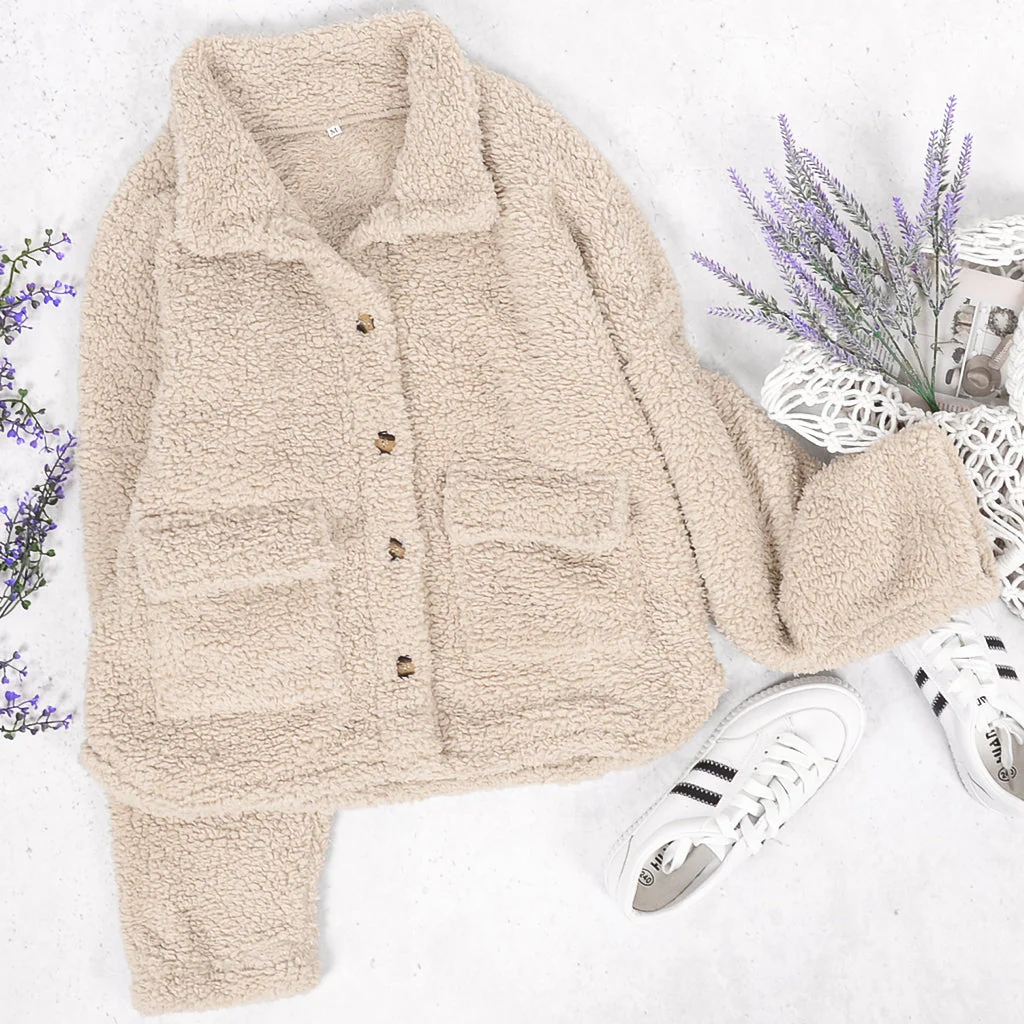 Faux Shearling Teddy Jacket - Image 6