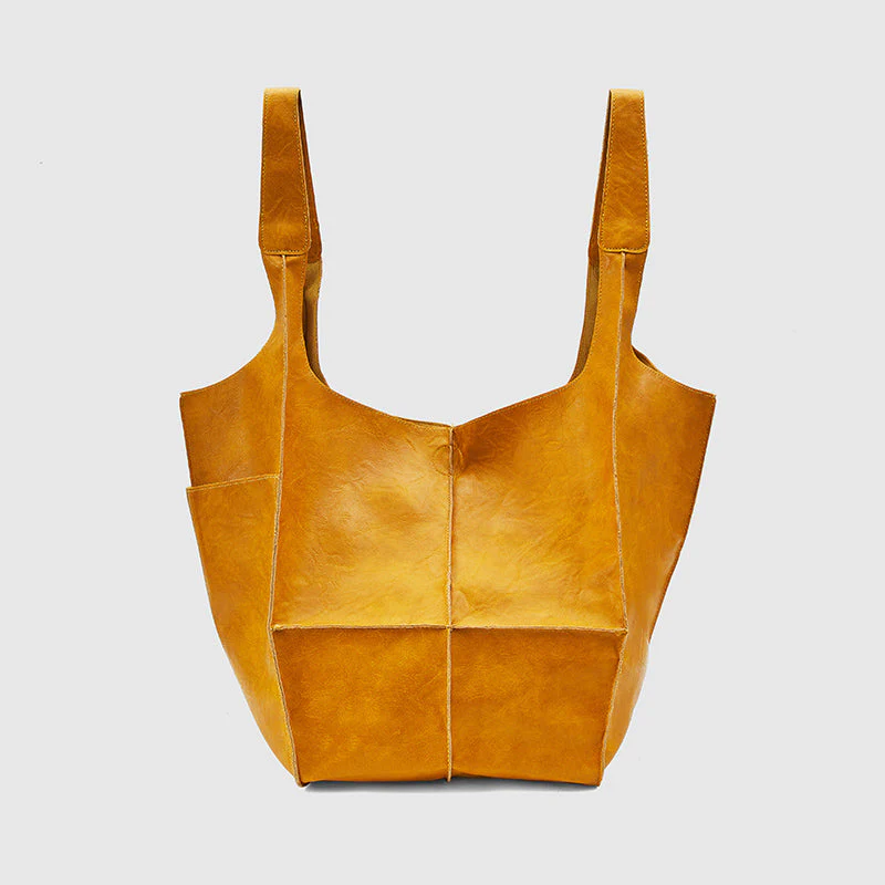 Super Large Capacity  Leather Handbag - Image 10