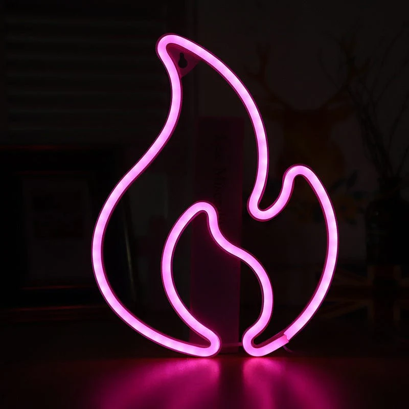Fire Neon Light Sign - Image 3
